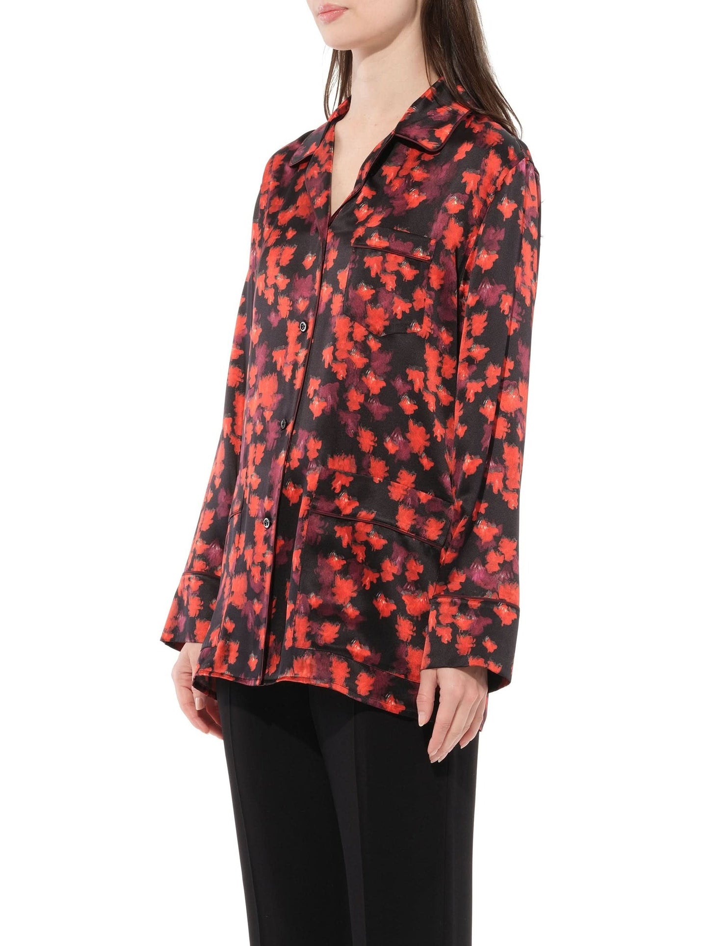 GIVENCHY Silk Shirt (Multicolour)