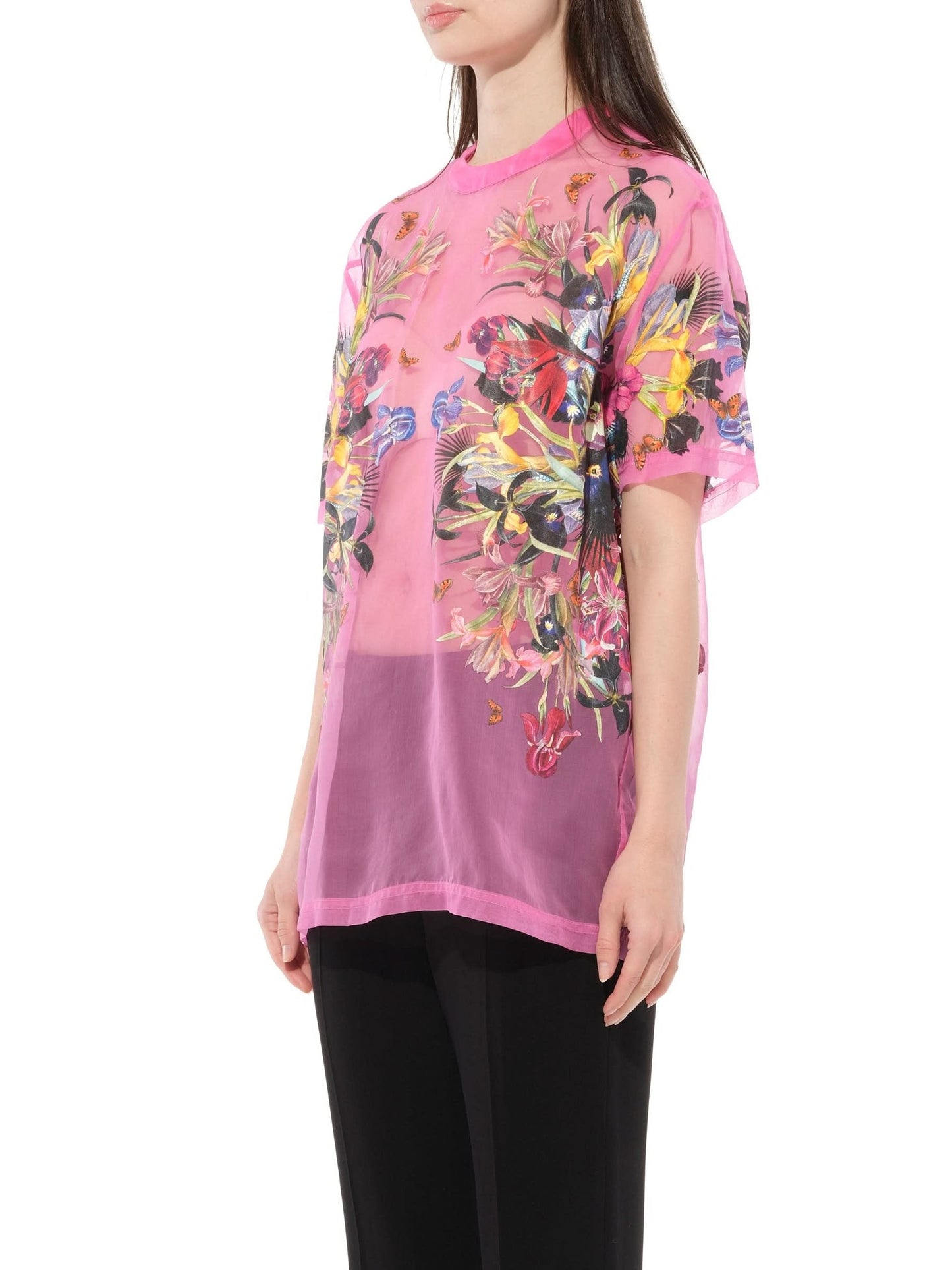 GIVENCHY Silk Top (Pink)
