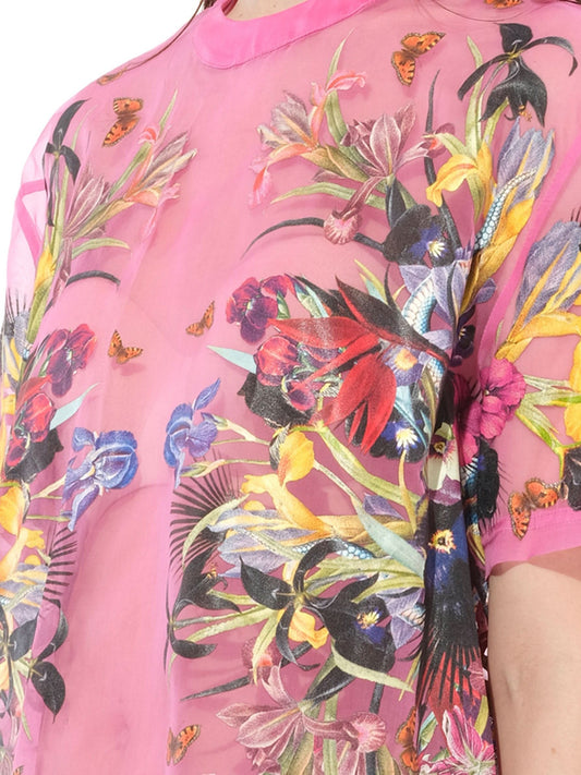 GIVENCHY Silk Top (Fushia)