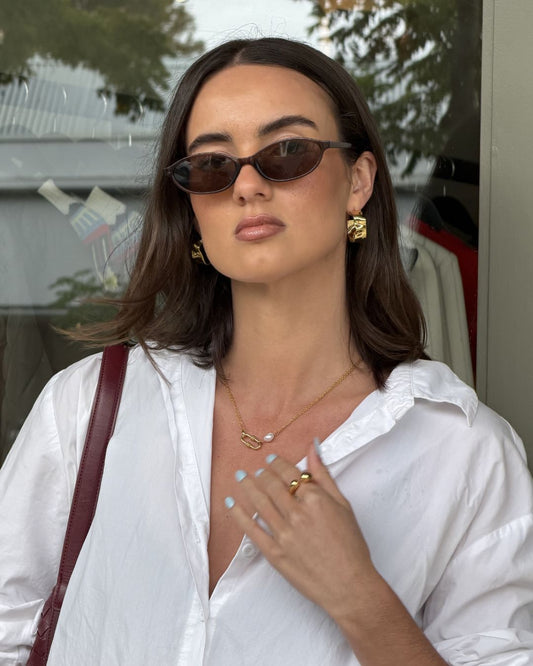 LAVANA Sirocco Gold Hoop Earrings