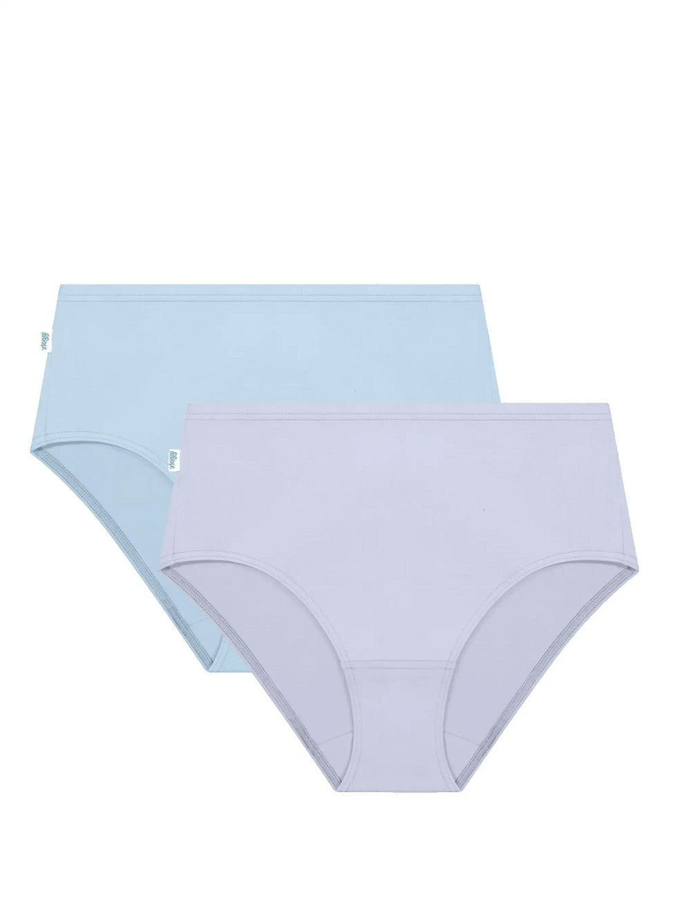 Image of Briefs. Productname: Triumph Sloggi Hikini 2 Pack in Blue & Purple Combination colour by brand - Triumph