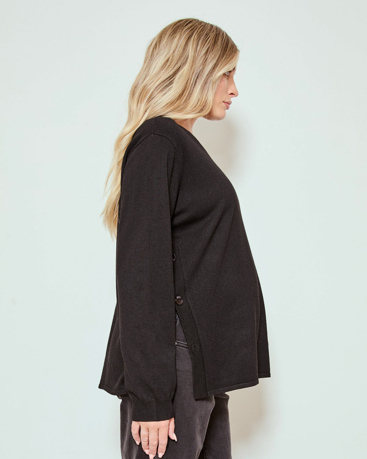 Soon Maternity Soft Knit Feeding Top