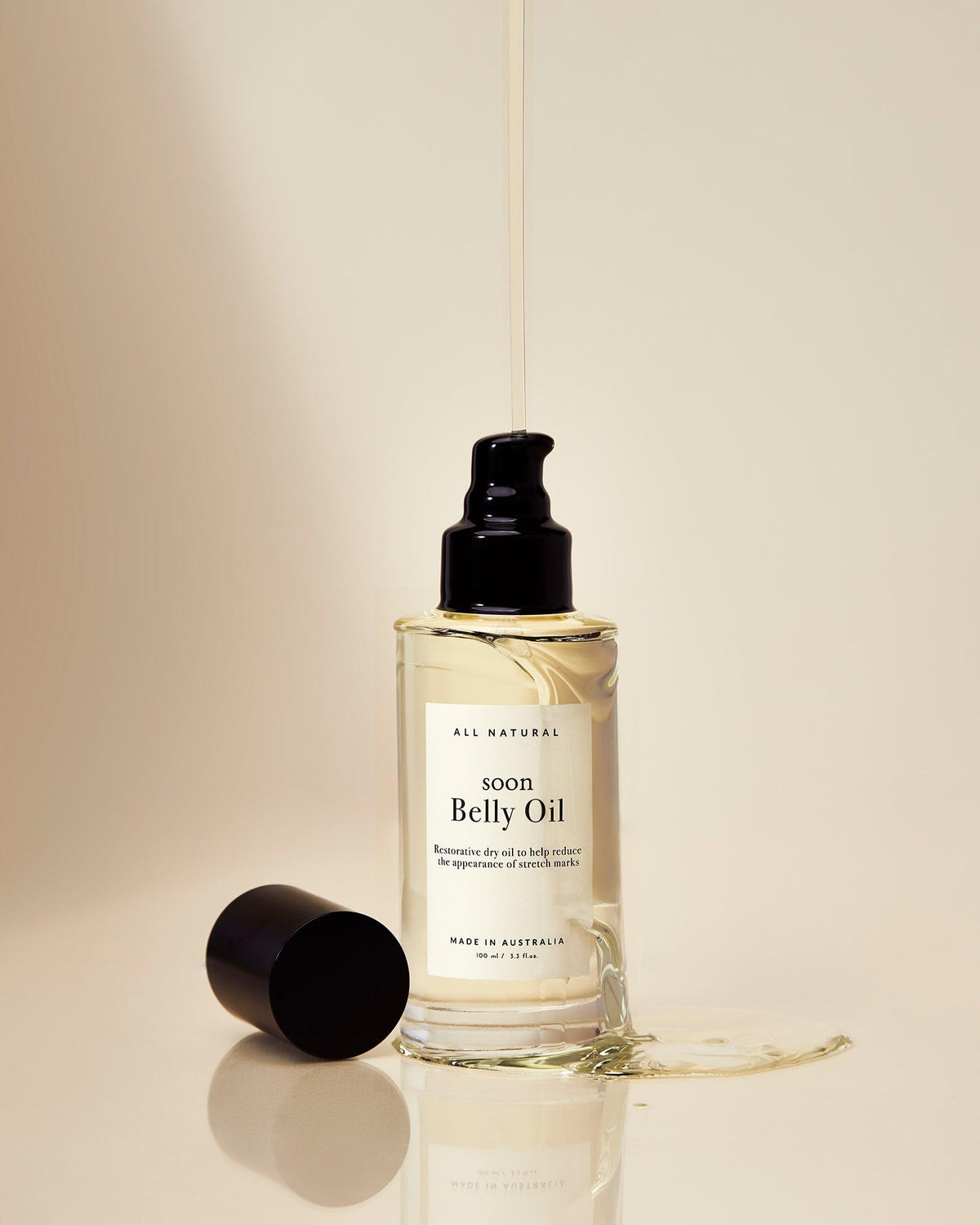 Image of Personal Care. Product name - Soon Belly Oil in colour by brand - Soon Maternity