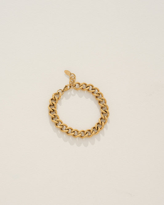 Image of Bracelets. Product name - Soraya Bracelet in Gold in colour by brand - Reliquia Jewellery