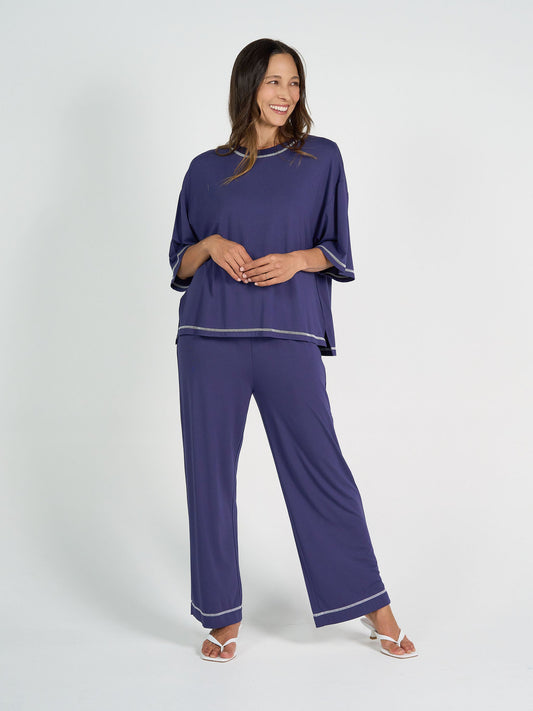 Lou Lou Spears Bamboo T-Shirt (Blue)