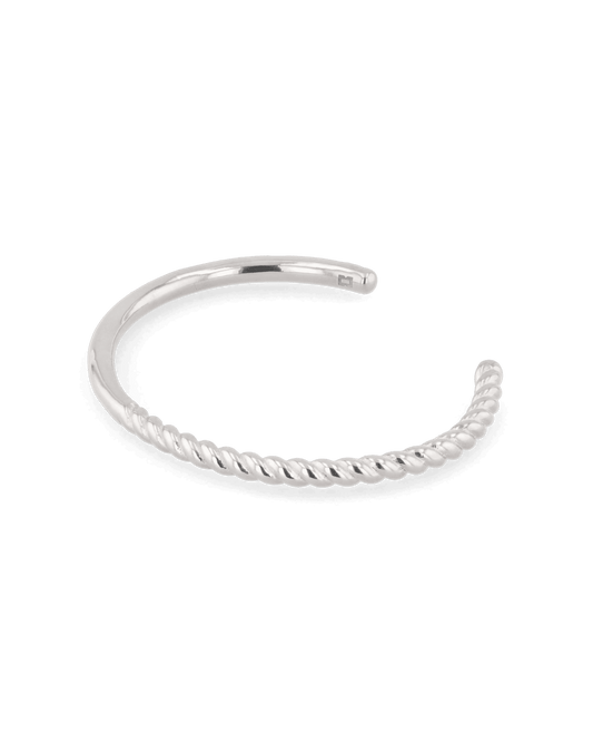 LAVANA Splice Silver Cuff Bracelet