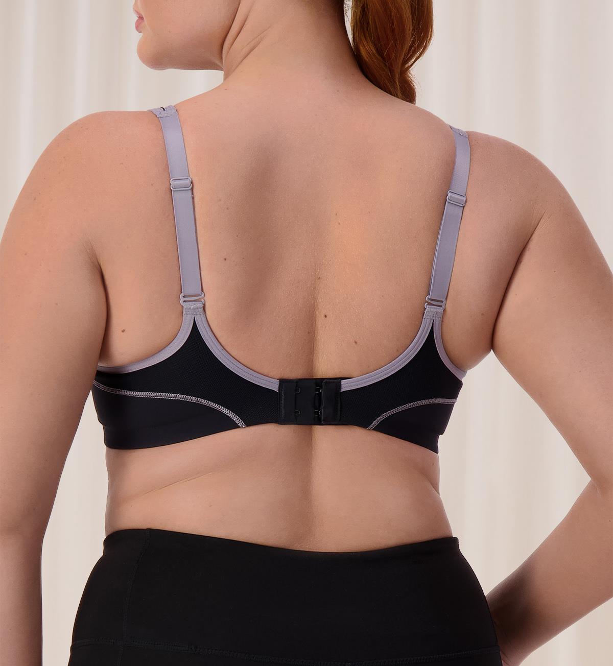 Triumph Triaction Performance Sports Bra (Black/Silver)
