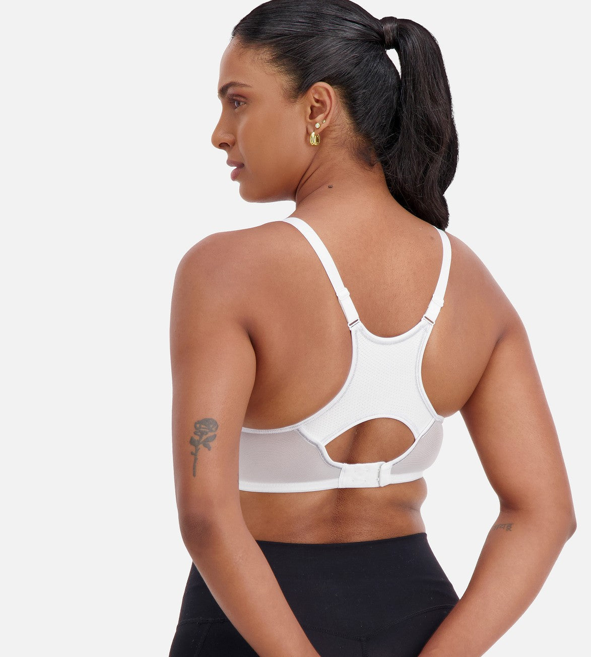 Triumph Triaction Racerback 2 Pack Sports Bra (Black/White)