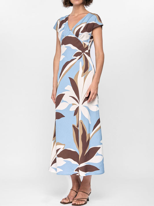 STAPLE THE LABEL MAEVE MIDI DRESS (Floral)
