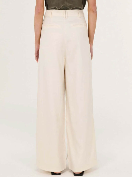 STAPLE THE LABEL SABLE HIGH WAIST PANT (Oat)