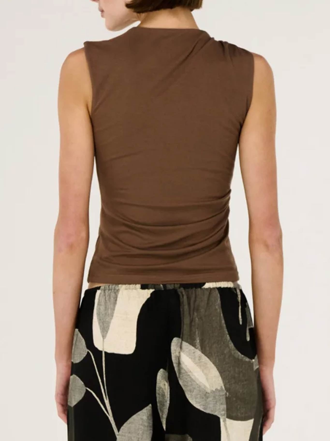 Staple The Label Blair Hardware Top (Chocolate)