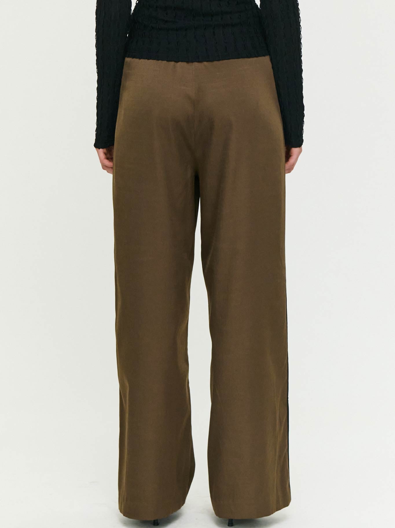 STAPLE THE LABEL DAKOTA RELAXED PANT (Espresso)
