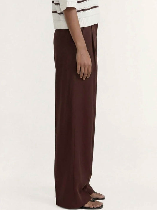 Staple The Label Rhodes Tailor Pant (Chocolate)