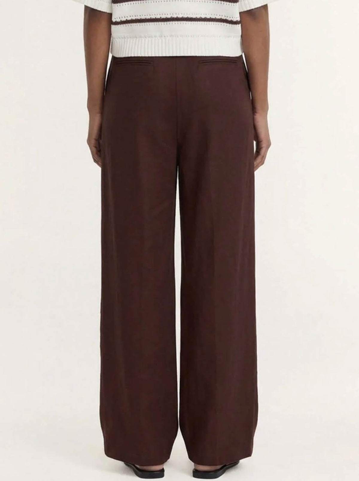 STAPLE THE LABEL RHODES TAILOR PANT (Chocolate)