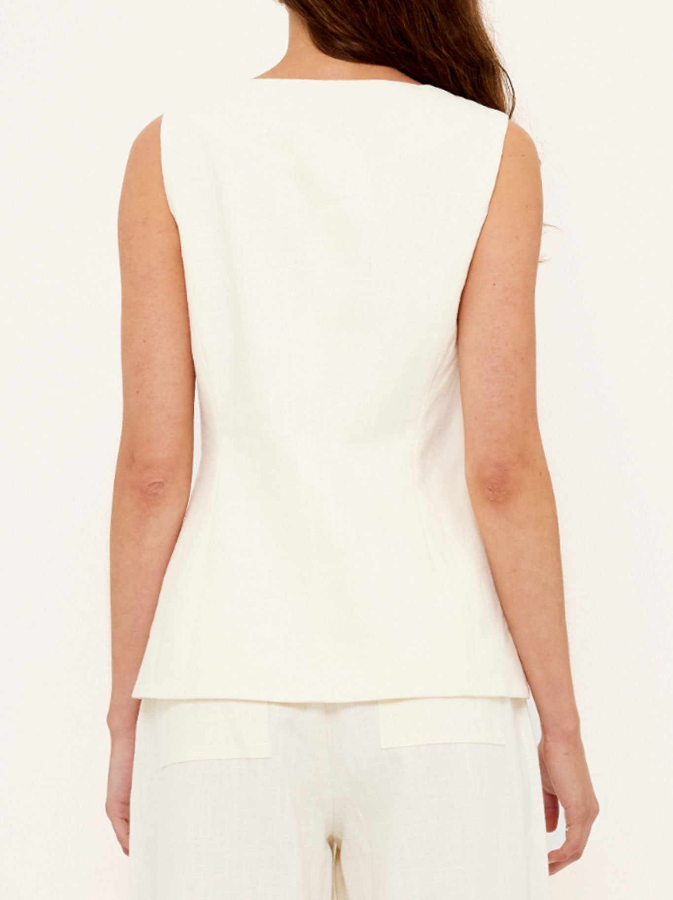 Staple The Label Vera Vest (Vanilla)