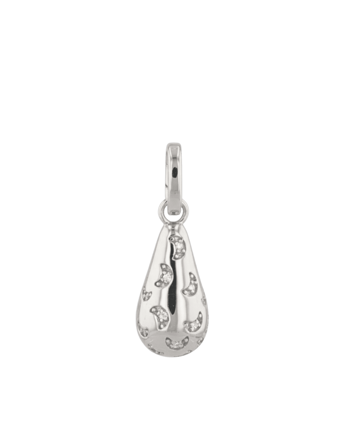 LAVANA Stardust Raindrop Silver Pendant