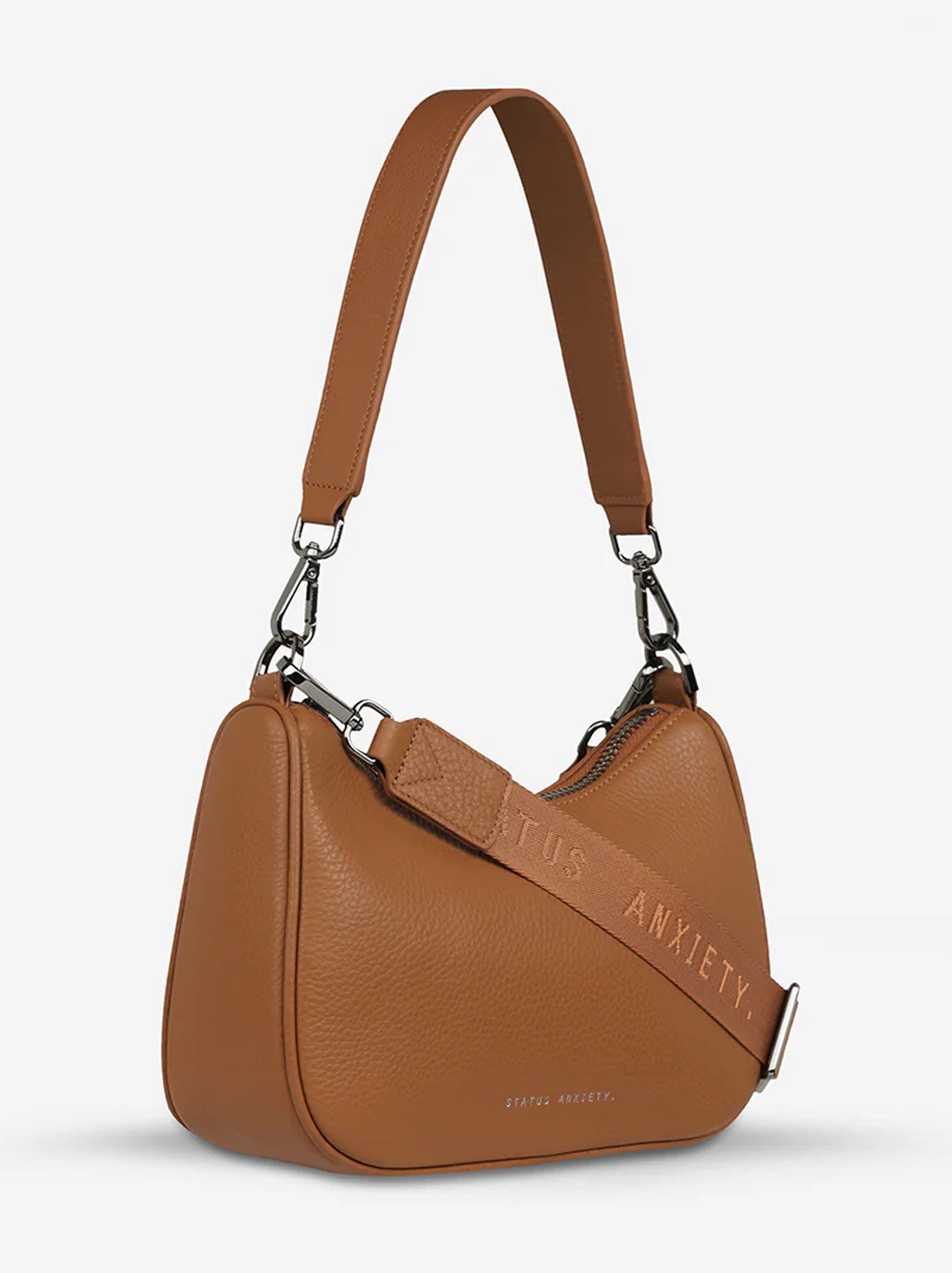 STATUS ANXIETY LOOK BOTH WAYS BAG (Camel)