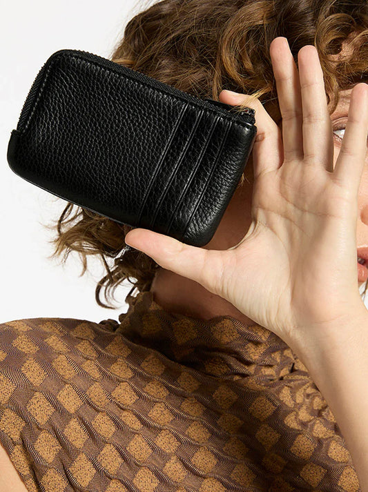 STATUS ANXIETY LEFT BEHIND WALLET (Black)
