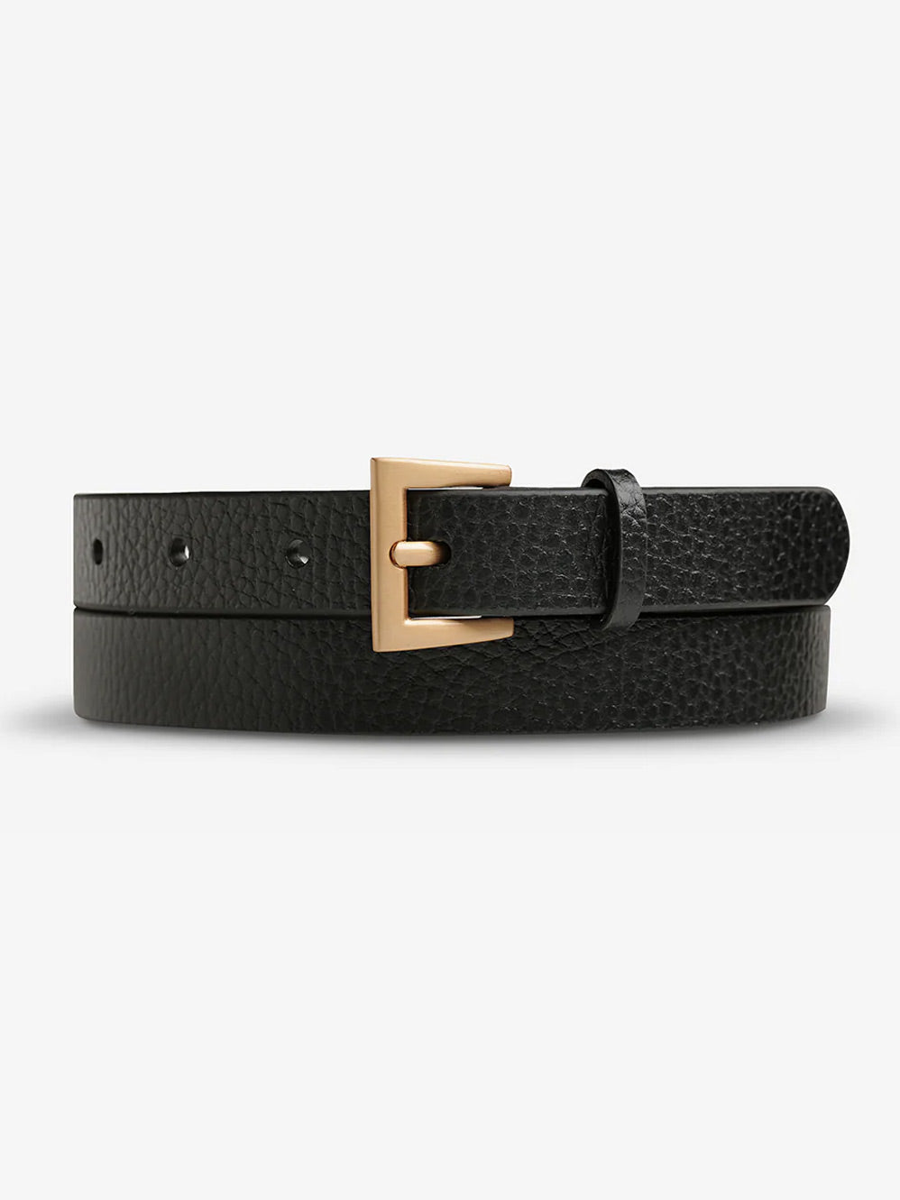 STATUS ANXIETY PART OF ME BELT (Black /Gold)