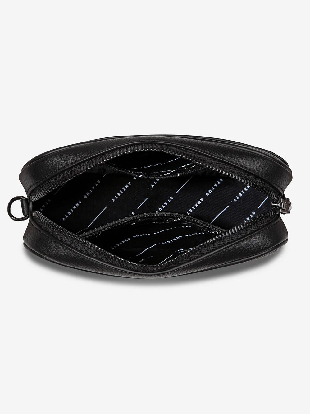 STATUS ANXIETY PLUNDER BAG WITH WEBBED STRAP (Black)