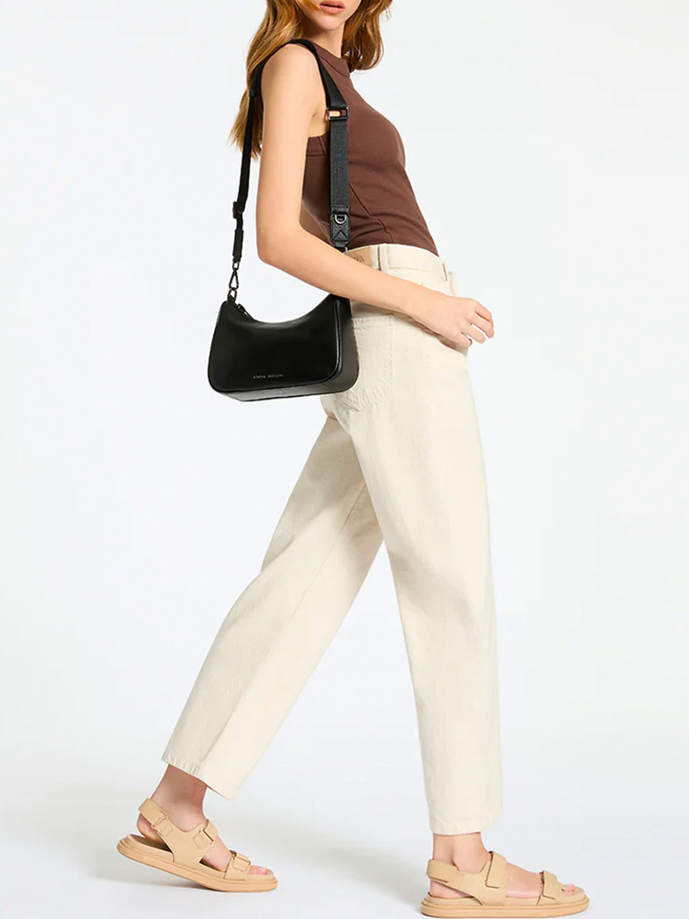 Status Anxiety Look Both Ways Bag (Camel)