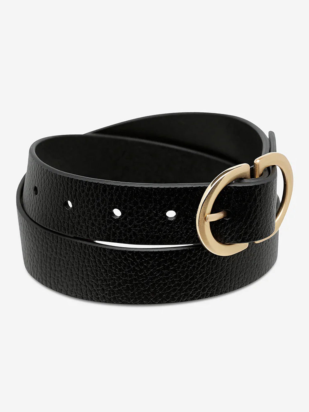 STATUS ANXIETY IN REVERSE BELT (Black /Gold)
