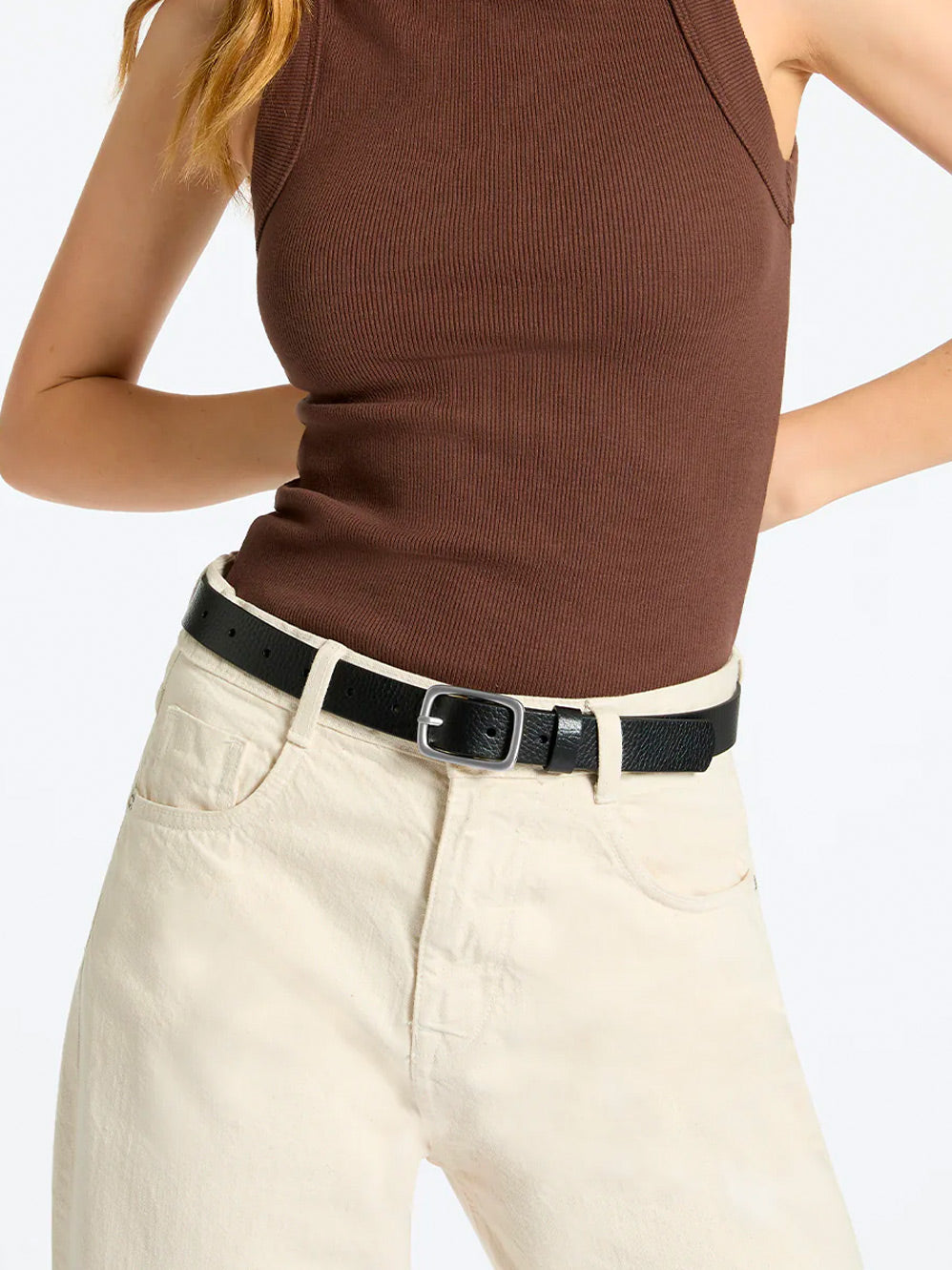 Status Anxiety Nobody'S Fault Belt (Tan Gold)