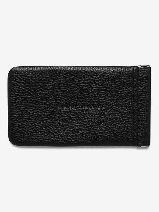 Image of Sunglasses. Product name - Status Anxiety Keepsake Sunglasses Pouch in Black colour by brand - Status Anxiety