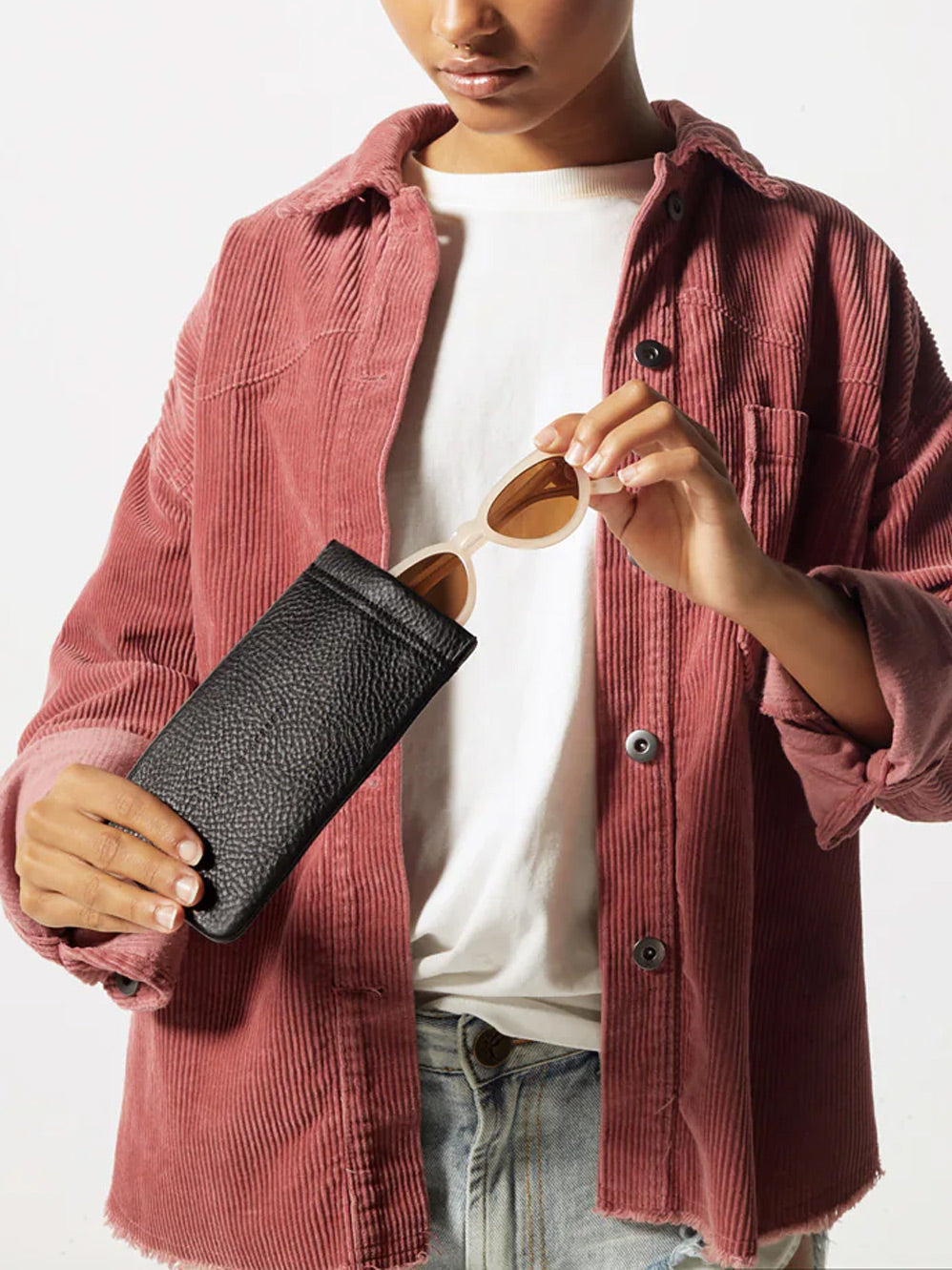 Status Anxiety Keepsake Sunglasses Pouch (Black)