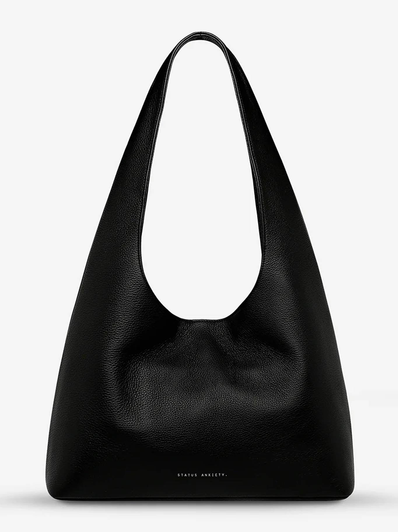 Image of Accessories. Product name - STATUS ANXIETY SOLSTICE BAG in Black colour by brand - Status Anxiety