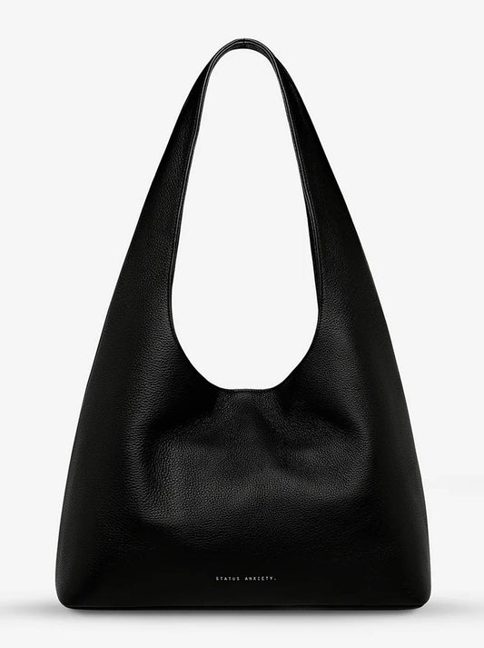 Image of Accessories. Product name - STATUS ANXIETY SOLSTICE BAG in Black colour by brand - Status Anxiety