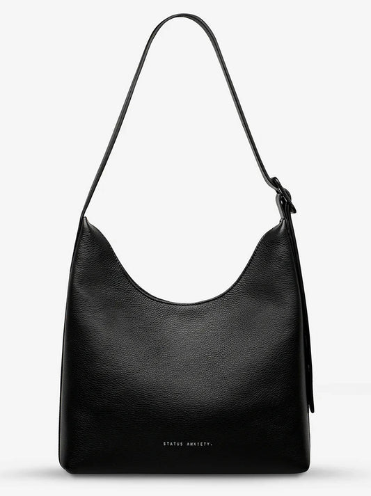 Image of Accessories. Product name - STATUS ANXIETY TAKE YOU HIGHER BAG in Black colour by brand - Status Anxiety