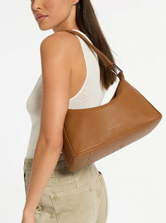 STATUS ANXIETY THINK TWICE BAG (Camel)