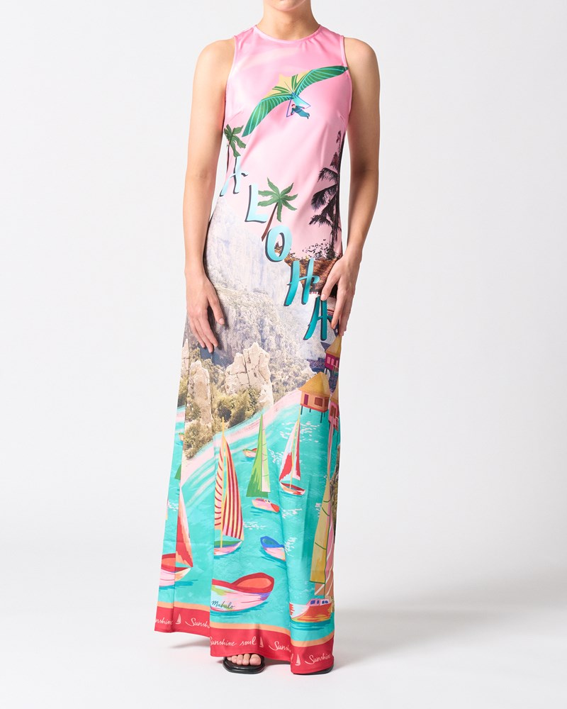 Walnut Melbourne Stockholm Dress (Aloha)