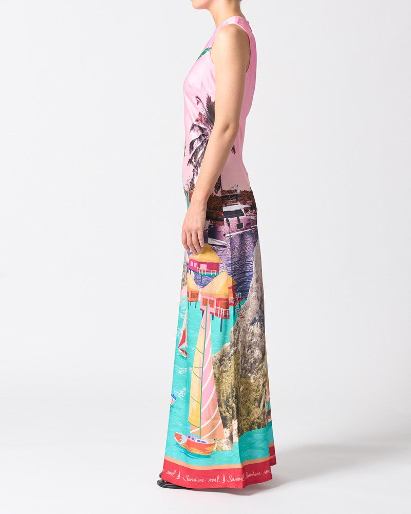 Walnut Melbourne Stockholm Dress (Aloha)