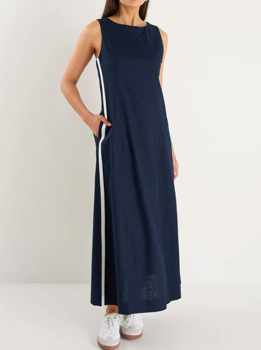 Image of Dresses. Product name - Stories Be Told Future Midi Dress in Ink colour by brand - Stories Be Told