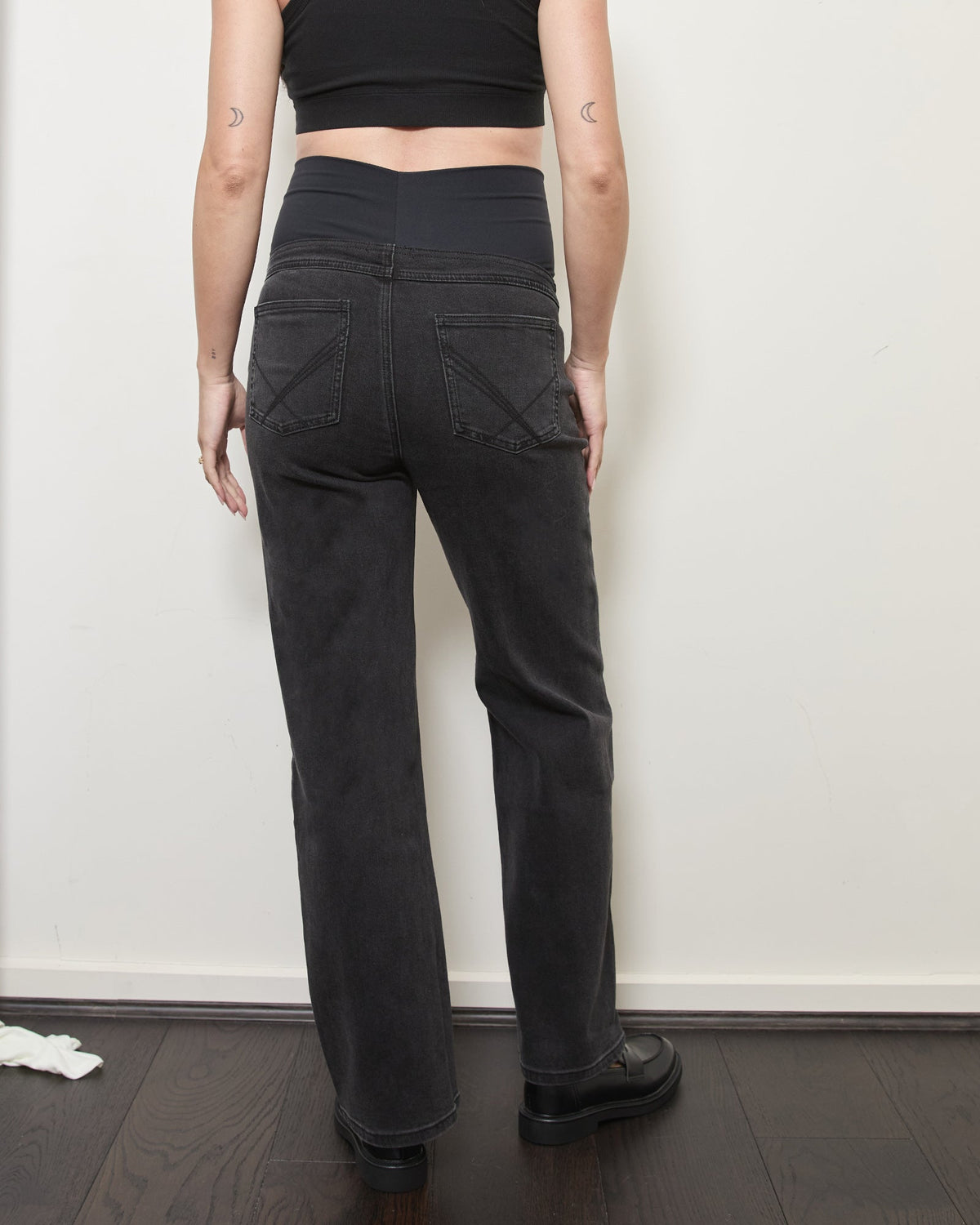 Soon Maternity Straight Leg Overbelly Jeans