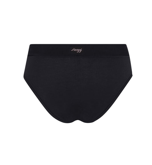 Image of Briefs. Productname: Triumph Sloggi Go Allround Hipster in Black colour by brand - Triumph