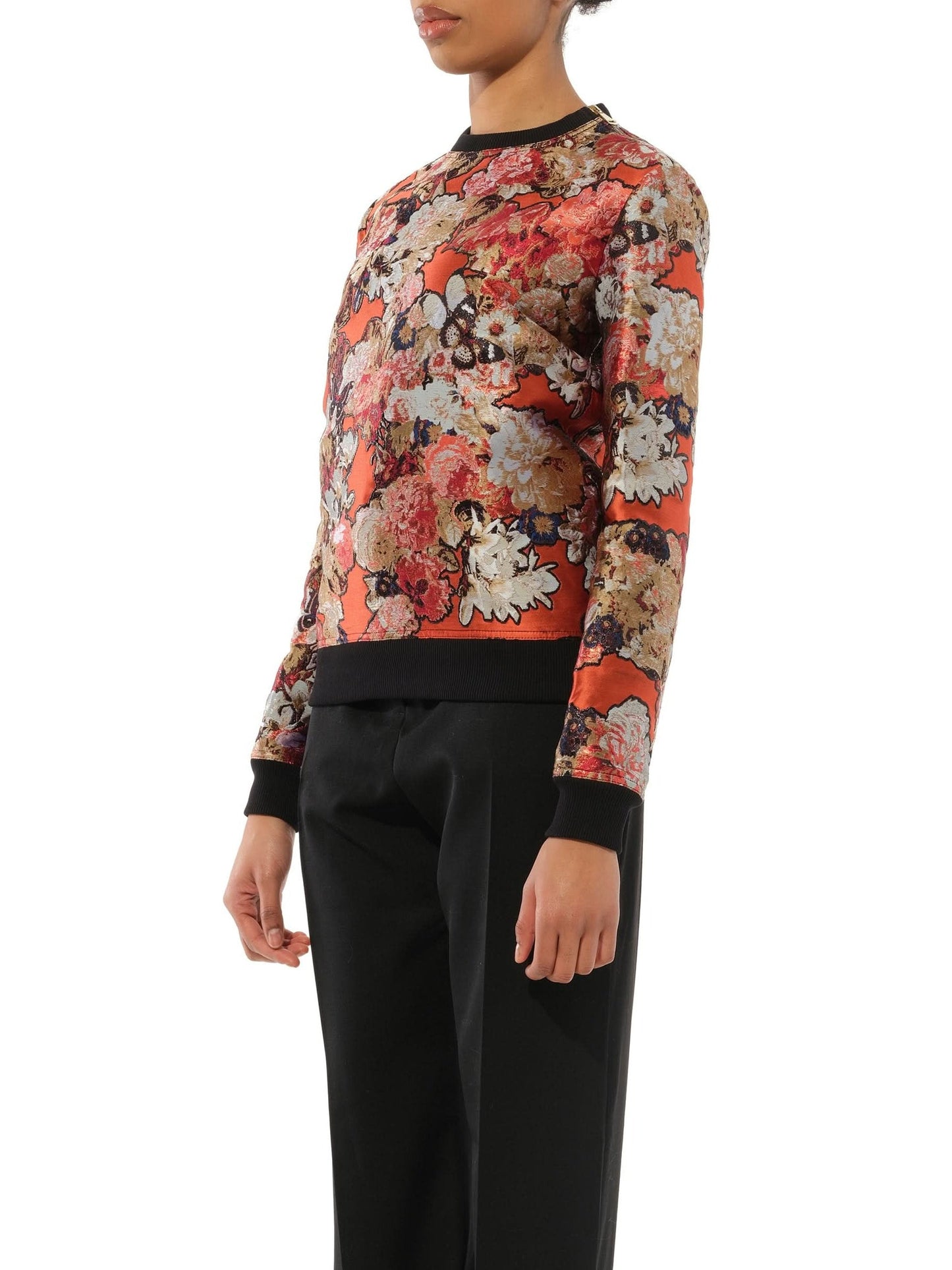GIVENCHY Flower Sweatshirt (Orange)