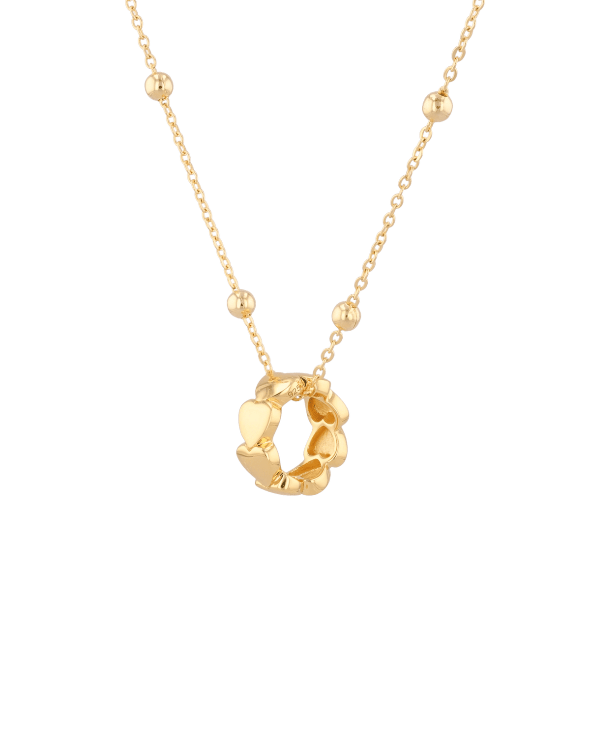Image of Charms. Product name - Sweetheart Gold Pendant in colour by brand - LAVANA