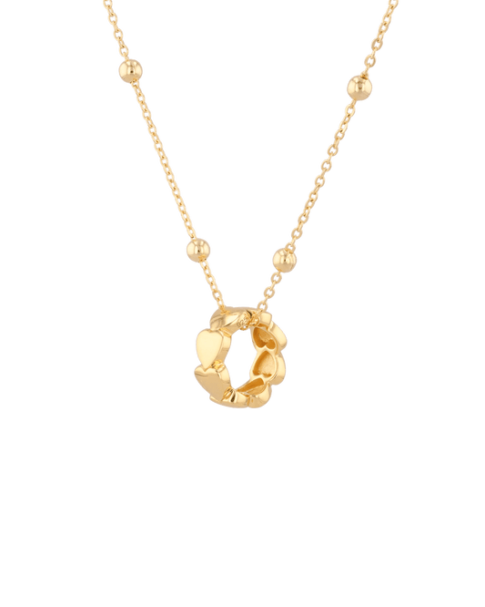 Image of Charms. Product name - Sweetheart Gold Pendant in colour by brand - LAVANA
