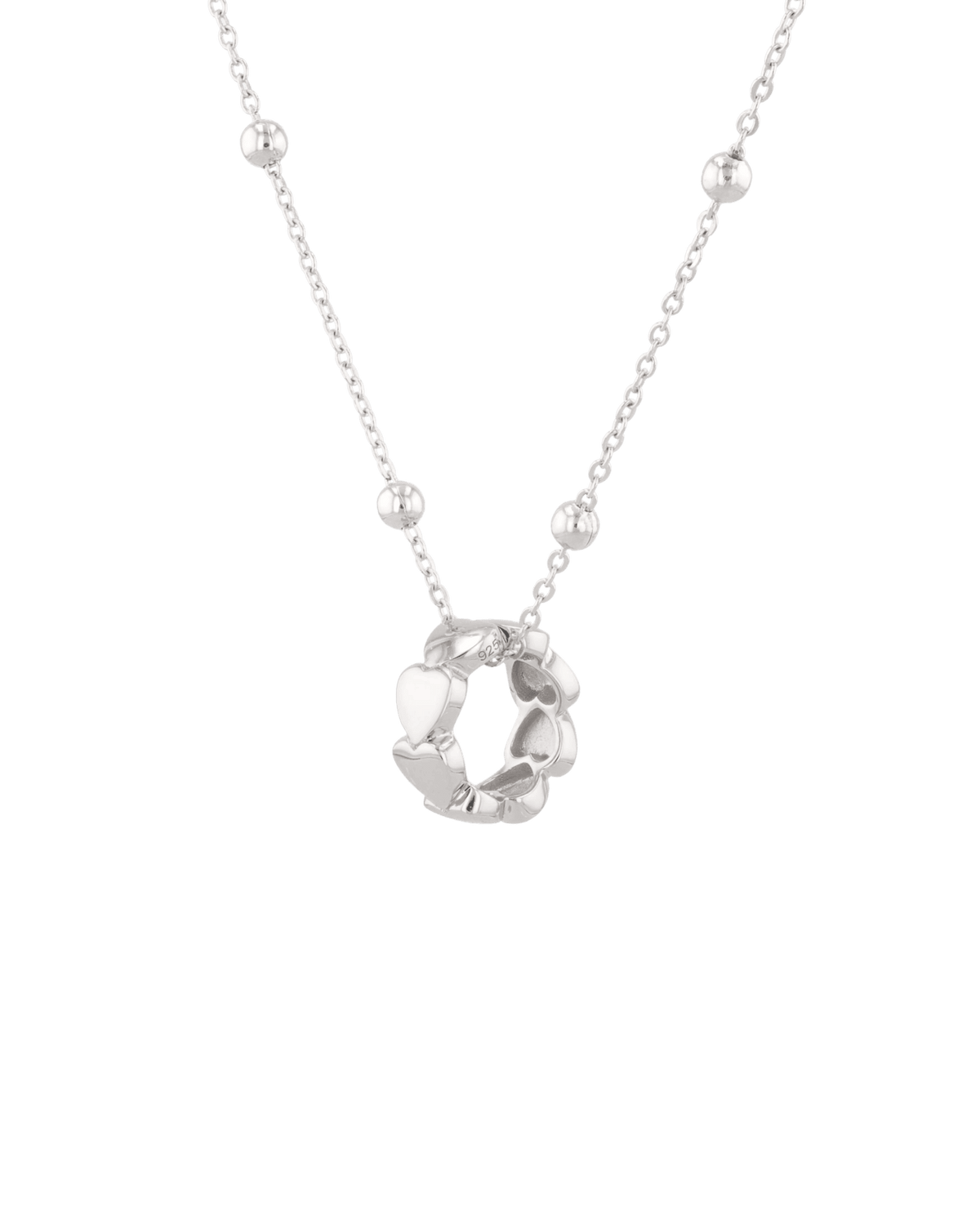 Image of Charms. Product name - Sweetheart Silver Pendant in colour by brand - LAVANA
