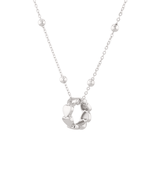 Image of Charms. Product name - Sweetheart Silver Pendant in colour by brand - LAVANA