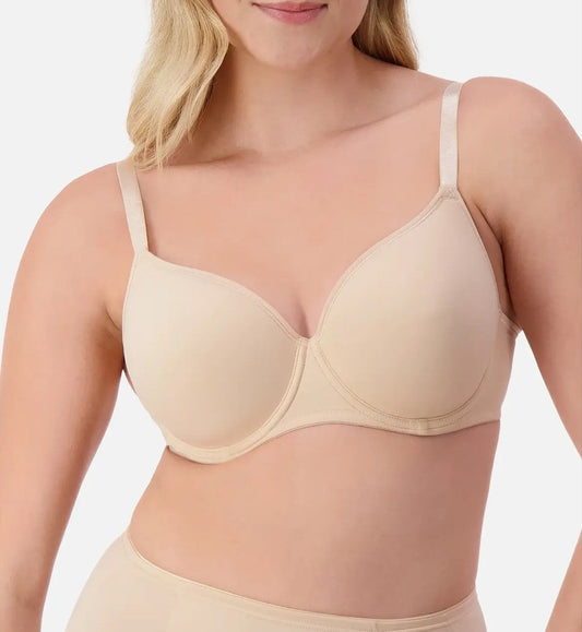 Image of Bras. Productname: Triumph Gorgeous Luxury T-Shirt Bra in Teint colour by brand - Triumph
