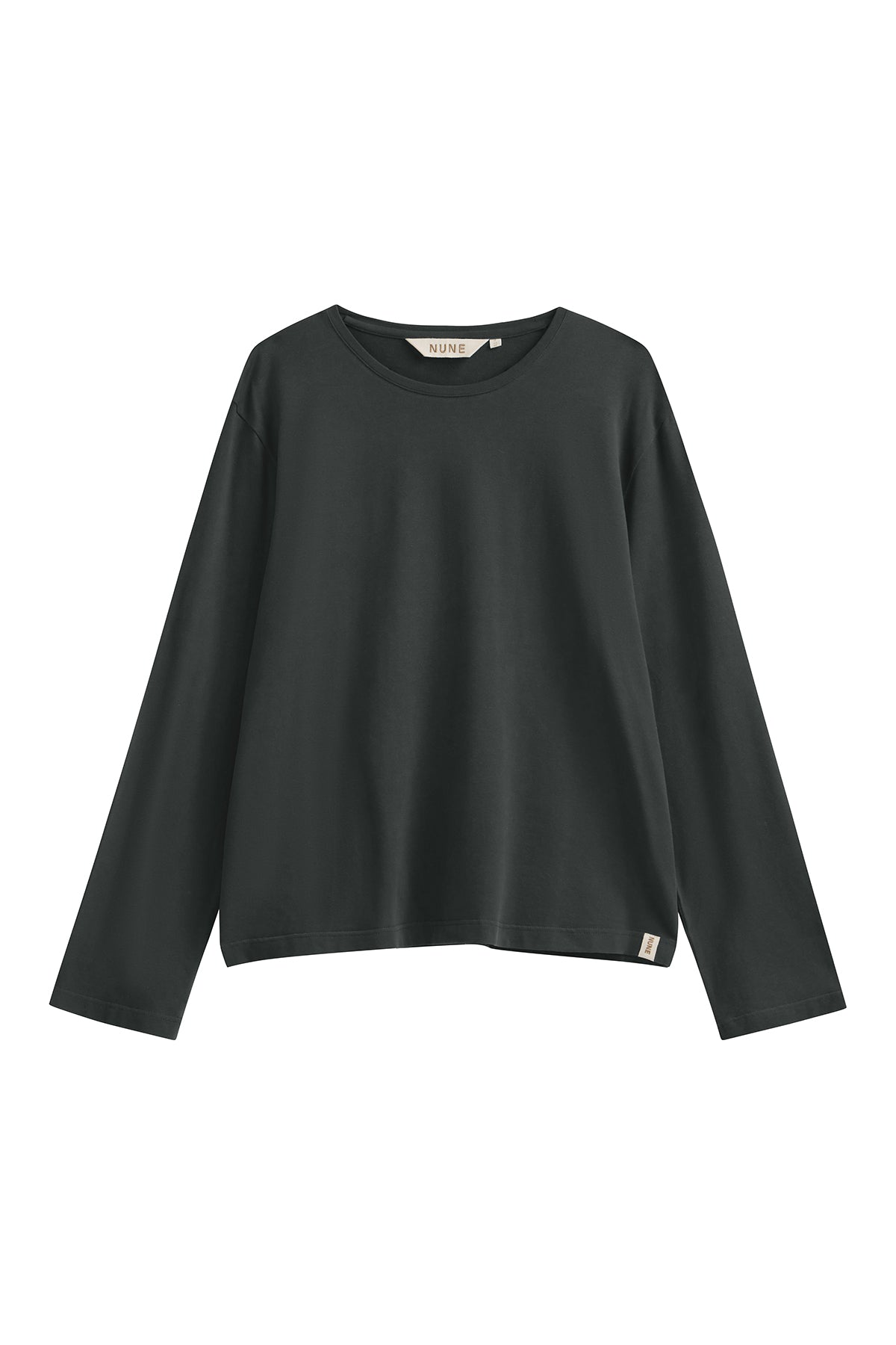 NUNE Cosy Long Sleeve Top (Charcoal)