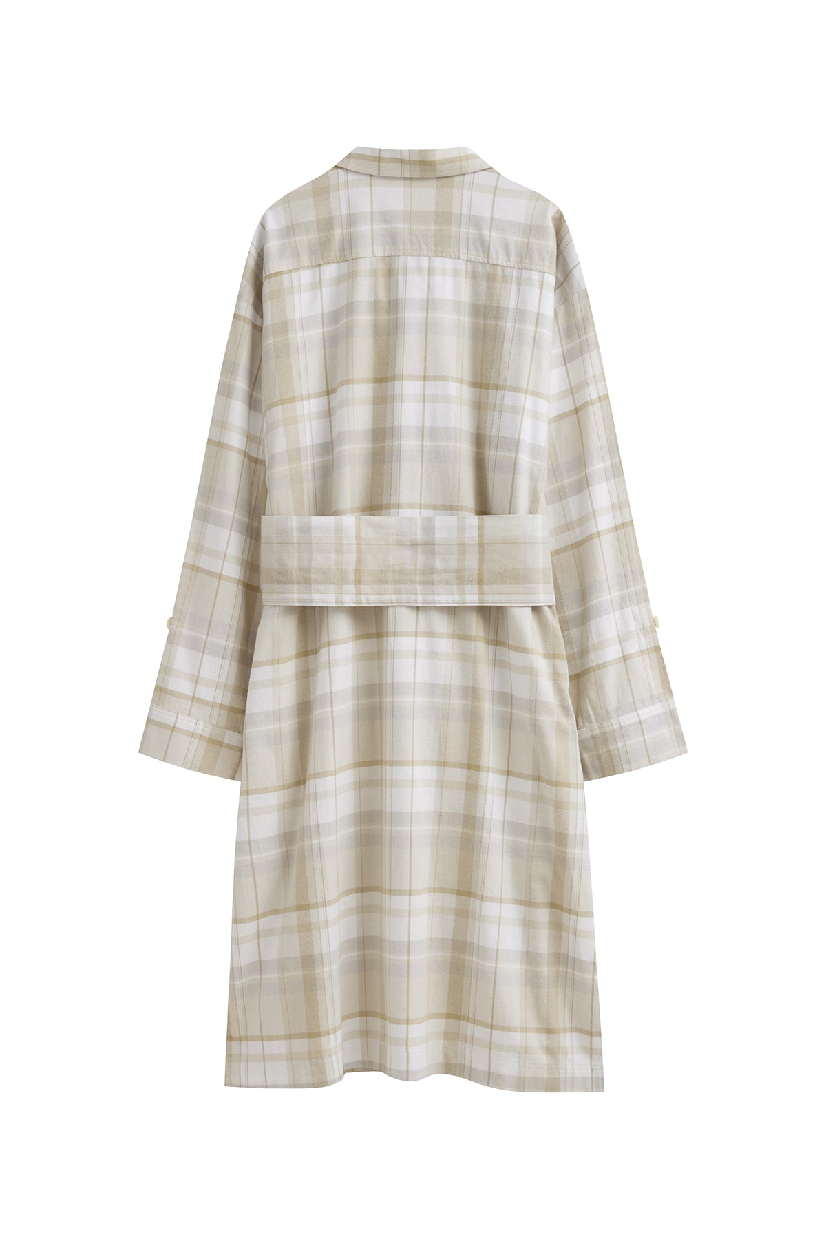 NUNE Long House Shirt (Oat Check)