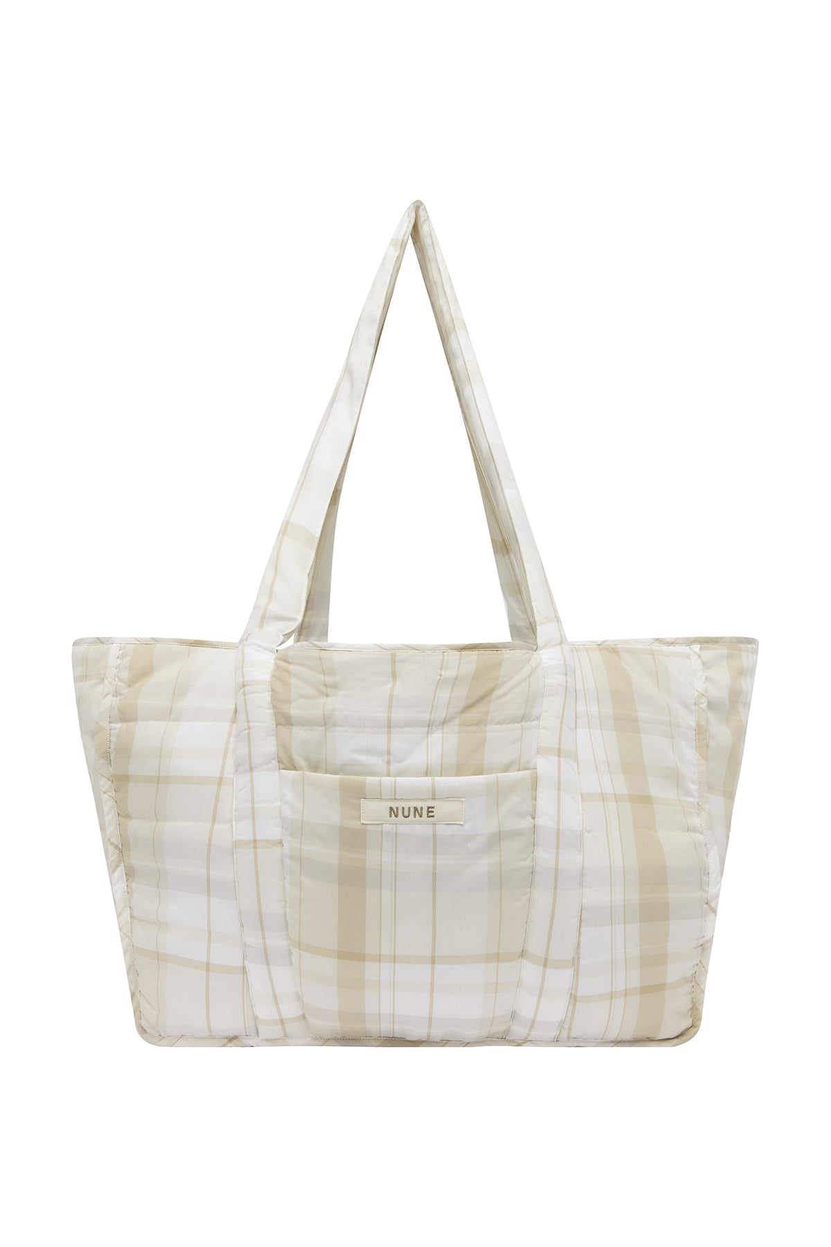NUNE Doona Tote (Oat Check)