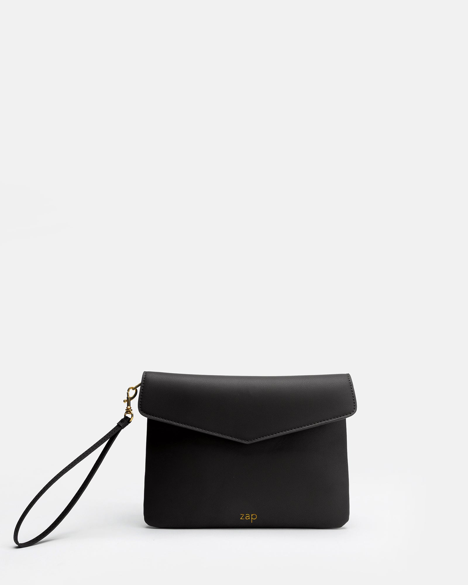 Image of Bags. Productname: Zaphia Clutch Pouch Brown in Brown colour by brand - GROUP48