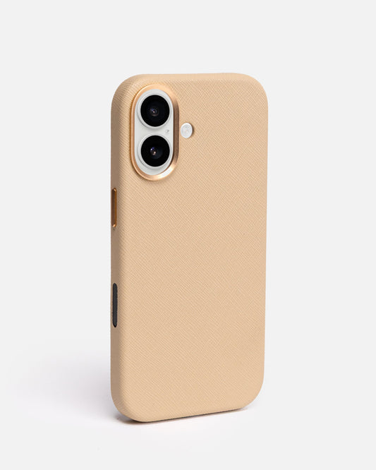 Image of Electronics Accessories. Productname: The Daily Edited iPhone 17 Case Light Taupe in Taupe colour by brand - The Daily Edited