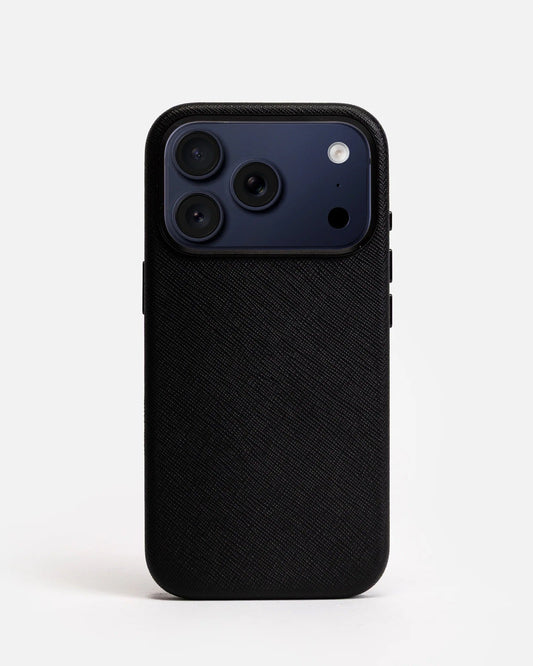 Image of Mobile Phone Cases. Productname: iPhone 17 Pro Max Case Black (Copy for Monogram Test) in Black colour by brand - The Daily Edited
